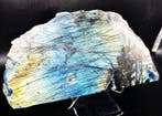 Dalle de labradorite éclatante – Bleu, Vert et Cristal de