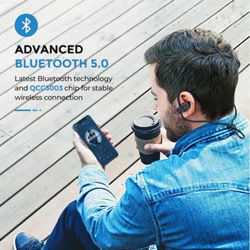 Flame 2 TWS Draadloze Oortjes met Oorhaak Bluetooth 5.0 Ear, Verzenden, Nieuw