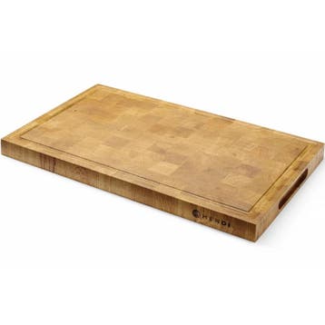 Snij-/Serveerplank | Eikenhout | 325x265x30(h)mm HENDI, Verzenden, Nieuw in verpakking