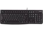 Logitech -  Toetsenbord K120 Azerty Zwart, Computers en Software, Toetsenborden, Verzenden, Nieuw, Bedraad, Logitech