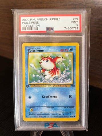 Pokémon - 2 Graded card - Duo de Cartes Graduées PSA 9 Mint, Nieuw
