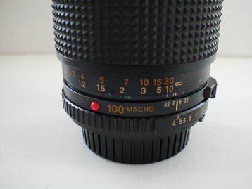Minolta MD Macro 4/100mm | Objectif macro