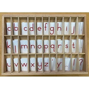 Letterdoos (rode letters), Verzenden, Nieuw