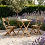 Table et 2 chaises de jardin premium - 3 pièces, Tuin en Terras, Verzenden