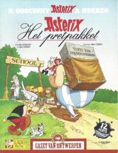 Asterix - Het pretpakket / Gazet van Antwerpen / 100, Boeken, Stripverhalen, Verzenden, Gelezen, A. Uderzo