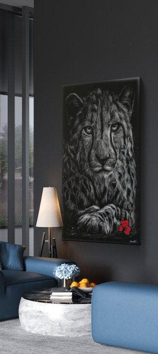 Vincent LENAERTS - Élégance (xxl), Antiek en Kunst, Kunst | Schilderijen | Modern