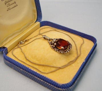 Zonder minimumprijs - Hanger Zilver - 12.00ct. tw. Spinel -, Handtassen en Accessoires