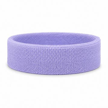 Haarband Sport 4cm - Badstof - Lila Paars, Nieuw