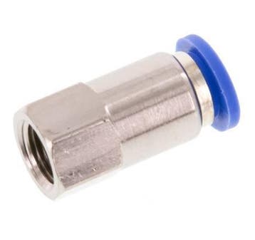 Raccord enfichable 8mm x G1/8 avec filets femelles, Bricolage & Construction, Verzenden