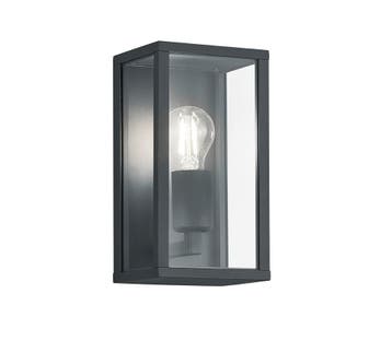 Trio GARONNE wandlamp | E27 Fitting | antraciet met transpar, Verzenden