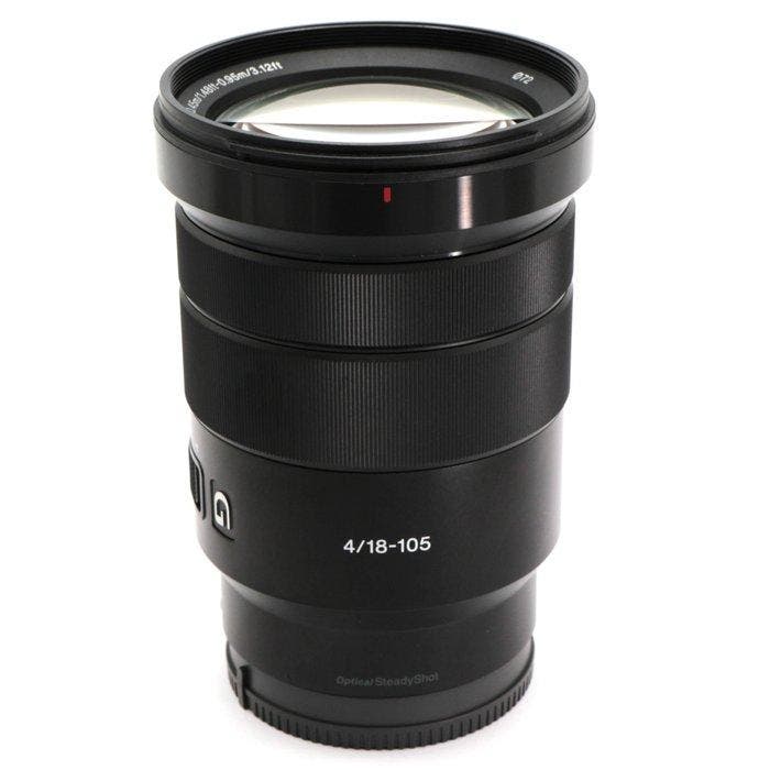 Sony E 18-105mm F/4.0 G OSS PZ + zonnekap Zoomlens, TV, Hi-fi & Vidéo, Appareils photo numériques