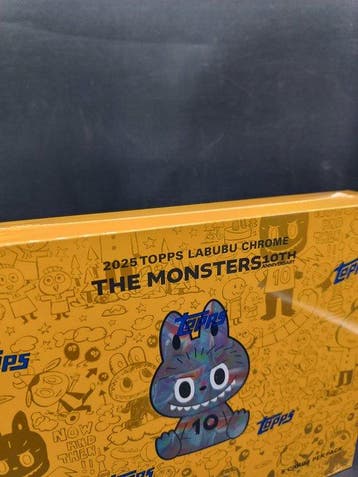 Topps 2025 Topps Labubu Chrome The Monsters 10th Anniversary, Verzamelen, Nieuw