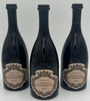 2011 Chateau de Pommard - Pommard - 3 Flessen (0.75 liter)