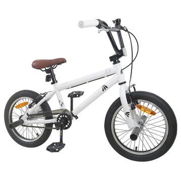 vidaXL Kid BMX Bike 16 Inch voor 5-8 jaar oud Wit, Verzenden, Nieuw