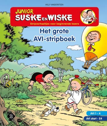 Het grote AVI stripboek / Junior Suske en Wiske, Boeken, Verzenden, Gelezen, Willy Vandersteen
