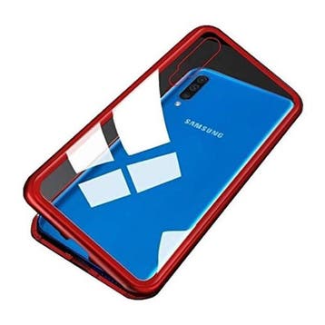 Samsung Galaxy A50 Magnetisch 360° Hoesje met Tempered Glass, Verzenden, Nieuw