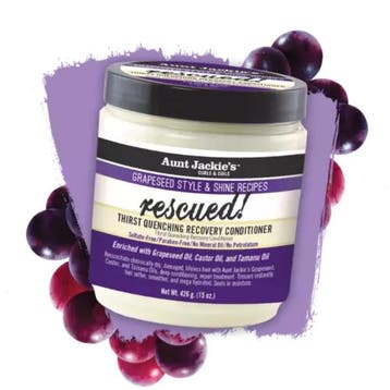 Aunt Jackie's Grapeseed Rescued Conditioner, Handtassen en Accessoires, Uiterlijk | Haarverzorging, Verzenden, Nieuw, Shampoo of Conditioner