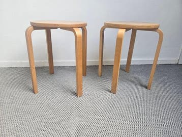 IKEA - Kruk (2) - Frosta - Hout