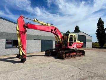 Online veiling - Kobelco - 1998 - SK210LC-1 -, Zakelijke goederen, Machines en Bouw | Kranen en Graafmachines, Ophalen