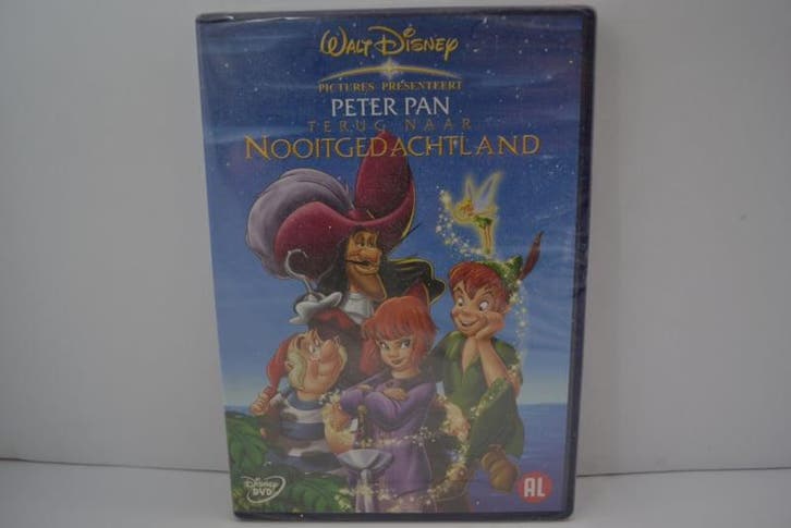 Peter Pan - Terug Naar Nooitgedacht- NEW (DVD), Cd's en Dvd's, Dvd's | Overige Dvd's