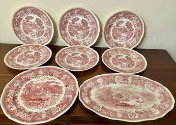 Villeroy & Boch - Service de table pour 6 (8) - Burgenland -, Antiquités & Art