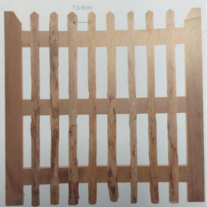 Piquet en châtaignier hauteur 1m - largeur 1m - où le cadre, Animaux & Accessoires, Box & Pâturages