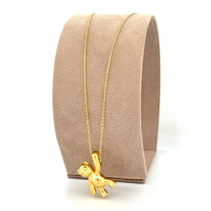 Vieri - Halsketting - Teddy - 18 karaat Geel goud, Handtassen en Accessoires, Kettingen