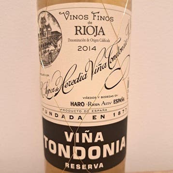 2014 R. López de Heredia, Viña Tondonia Blanco - Rioja, Verzamelen, Nieuw