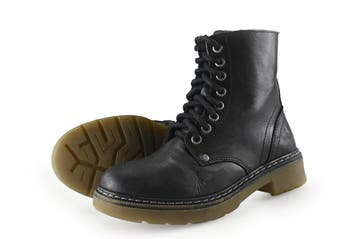 Muyters Veterboots Meisjes in maat 31 Zwart, Verzenden, Jongen of Meisje, Schoenen, Zo goed als nieuw