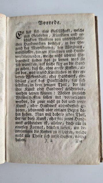 Johann Heinrich Zang, in Mainstockheim bei Würzburg -