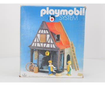 Playmobil 3442 Middeleeuwen smidshuis #9561, Hobby en Vrije tijd, Ophalen of Verzenden, Gebruikt