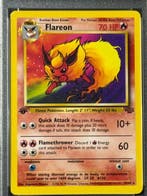 Pokémon - 1 Graded card - Flareon Jungle #19 First edition -, Hobby & Loisirs créatifs