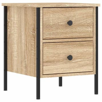 Nachtkastje sonoma eiken - 39% korting! Snel besparen op..., Minder dan 45 cm, Verzenden, Zo goed als nieuw, Minder dan 55 cm