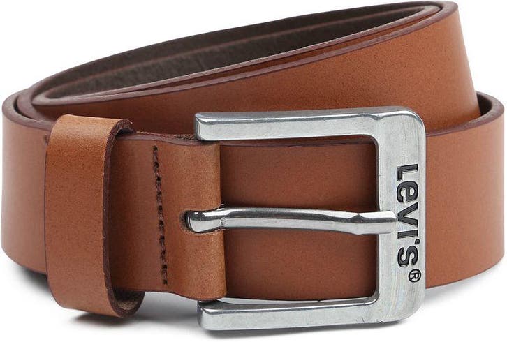 Levis Riem Leer Bruin maat 105 Heren, Kleding | Heren, Riemen en Ceintuurs, Echt leder, Bruin, Nieuw, Riem of Ceintuur, Verzenden