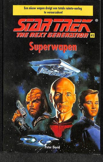 Superwapen / Star Trek, the next generation / 5 Peter David, Verzenden, Gelezen, Peter David