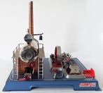 Stoommachine - Wilesco - Vernikkeld messing - 1980-1990