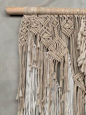 Wanddecoratie - NO RESERVE PRICE - Beautiful Macramé Wall