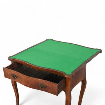 Table de jeux - Bois - Style Louis XVI