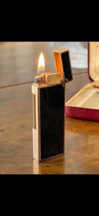 Dunhill - Briquet - Plaqué or, Laque