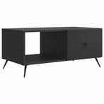 vidaXL Salontafel Zwart 90 x 50 x 40 cm Bewerkt hout, Verzenden, Nieuw