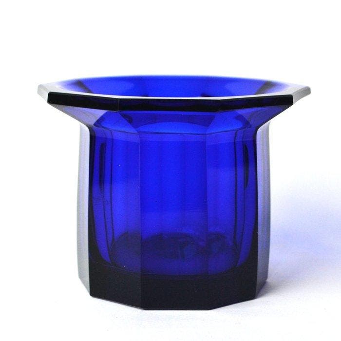 Moser & Söhne - Attr. to, Josef Hoffmann - Vaas - Glas, Antiek en Kunst, Antiek | Glaswerk en Kristal