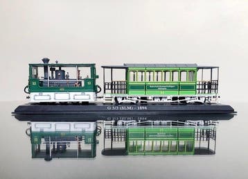 Atlas H0 - Tramway miniature (1) - Tramway à vapeur suisse G