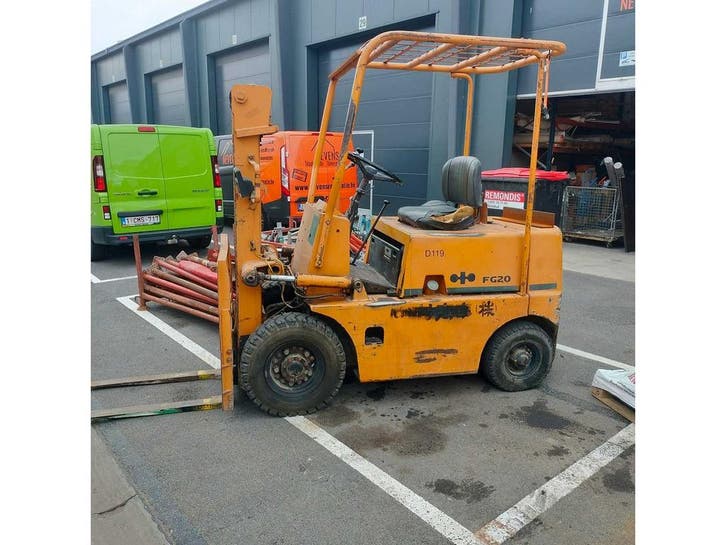 Online veiling - KOMATSU - Forklift Trucks, Zakelijke goederen, Machines en Bouw | Heftrucks en Intern transport, Ophalen