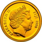 Fiji. 5 Dollars 2006 Moai - Easter Island in Chile with