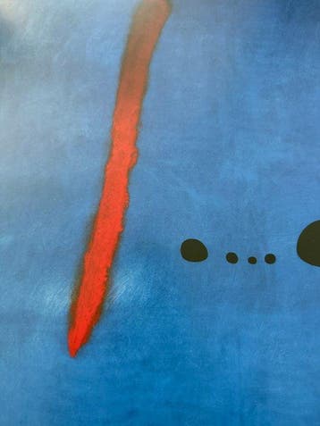 Joan Miro (1893-1983) - Bleu II