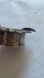 Asbak - .800 zilver - zilveren asbak, Antiek en Kunst