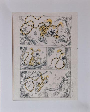 Emma Wildfang - Marsupilami - Series -ICONIC PANELS, Nieuw