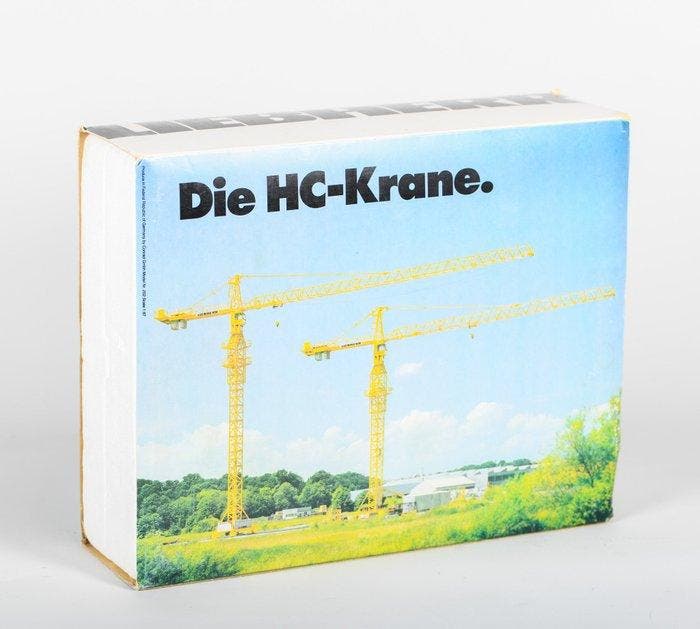 Prachtig schaalmodel van een Liebherr HC Tower Crane, Hobby en Vrije tijd, Modelauto's | 1:5 tot 1:12