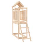 vidaXL Speelhuis 53x110x214 cm massief grenenhout, Verzenden