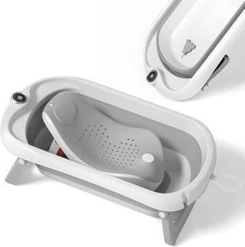 Opvouwbaar babybadje + thermometer: Retour deal, 29% kort..., Kinderen en Baby's, Verzenden, Nieuw, Badje, Overige merken